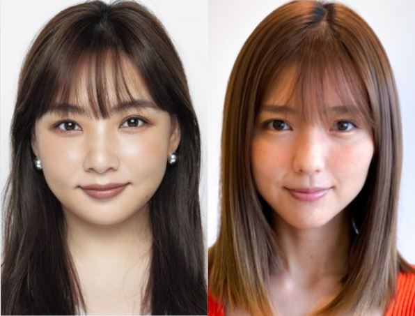 野呂佳代と真野恵里菜が似ている比較画像