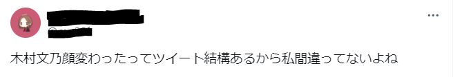 木村文乃の顔が変わったに関するツイート